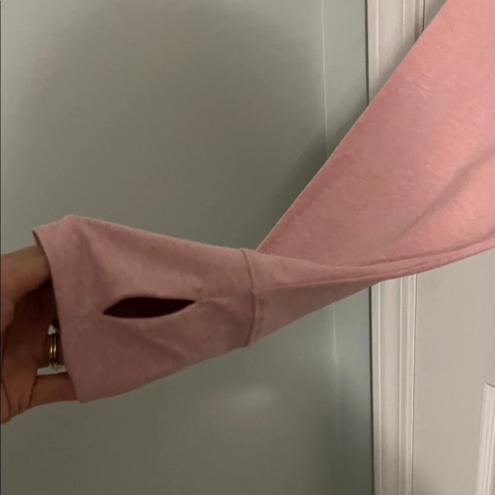 ZELOS Soft Pink Cowl Neck Top - Picture 5 of 7